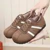 Zapatos de Entrenamiento Alemanes de Terciopelo Plus para Mujer 2026 Invierno Nuevo Estilo Zapatos de Tela Old Beijing Suela Suave Cómoda Casual Retro Versátil Zapatos de Algodón para Mujer