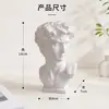 2026 Novo Mais Vendido Decoração de Mesa para Sala de Estar Vinil Imitado David Retrato Artístico Figurino Venda por Atacado
