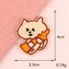 Parche Bordado Termofusible de Animales de Dibujos Animados Pegatinas de Tela Coreanas DIY Souvenir Hecho a Mano Pegatinas de Parche Accesorios Etiquetas de Tela para Planchar
