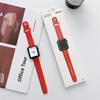 Para iwatch854328 Pulseira de relógio AppleWatch Pulseira Apple S7 Geração Nicho Pulseira de relógio de silicone para homens e mulheres