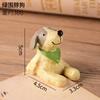 Mini Adornos Navideños de Familia de Animales Pequeños de Resina Dibujados a Mano Creativos para Decoración Navideña del Hogar Regalos Edición Limitada