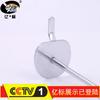 Atacado de fábrica gancho de linha única para painel perfurado tipo Apple gancho para prateleira de supermercado de lanches e joias painel perfurado gancho