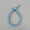 Em estoque tie de cabo de silicone cabo de dados armazenamento de cabo acessórios para chaveiro de joia DIY tie de cabo