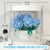 Ensamblaje de Bloques de Construcción DIY Cubo Abrazador de Rosas para Niñas para Expresar Su Confesión, Cumpleaños, Día de San Valentín, Día de San Valentín Chino Caja de Regalo 520