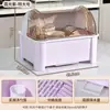 Caja de Almacenamiento para Vajilla Estante de Almacenamiento para Platos Hogar Cocina Gran Capacidad Estante de Almacenamiento a Prueba de Polvo Caja de Almacenamiento para Armario con Tapa