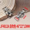 Cadenas Metálicas de Aleación de Zinc para Ropa, Equipaje, Zapatos y Sombreros, Broches, Hebillas para Zapatos, Hebillas para Cinturones, Cadenas Huecas, Accesorios de Moda para Ropa