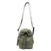 Bolsa Integrada para Teléfono Móvil y Botella de Agua, Bolso de Hombro de Color Sólido Estilo Japonés para Mujer, Bolso Cruzado Pequeño para Viajero, Bolso Pequeño Ligero para Viaje