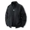 Chaqueta de vuelo casual de alta gama estilo americano para hombre, adecuada para personas jóvenes y de mediana edad, chaqueta deportiva con cremallera para primavera, otoño e invierno, chaqueta de béisbol