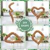 Soporte de Cuerda de Cáñamo y Palo de Palma de Coco para Estilismo DIY Transfronterizo, Doblable y Moldeable, para Plantas Verdes, Jardinería, Trepar, Alambre Deformable