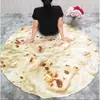 Pizza Suave Moda Pan Plano Grande Rollo Manta Transfronteriza Manta Manta Manta