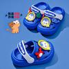 Bonitas sandalias antideslizantes con diseño de unicornio para bebés y niñas, zapatillas de verano con dibujos animados para niños.
