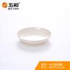 Zibo BBQ melamina resistente a caídas redondo pequeño plato de sabor plato para condimentos salsa para mojar sushi chino plato plato plato plato plato