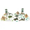 Miniatura Colecionável Forças Armadas Playset 75 Peças