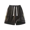 Pantalones Cortos de Trabajo para Hombre al por Mayor Pantalones de Color Sólido para Hombre Verano 2025 Estilo Americano Pantalones Casuales Marca de Moda Pantalones Cortos de Cinco Puntos al por Mayor