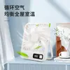 Novo ventilador portátil ultrafino mini portátil escritório vento forte portátil dobrável de mão carregamento usb