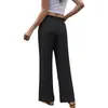 Amazon Transfronterizo 2026 Pantalones Anchos de Pierna Ancha con Bolsillos, de Cintura Alta, Caídos, Casual Sueltos tipo Palazzo para Mujer