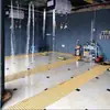 Cortina de lavagem de carros deslizante, divisória para loja de detalhamento automotivo, à prova de vento, quente, à prova de poeira, transparente e à prova d'água