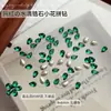 Acessórios de Pedraria para Nail Art Flor Gota d'Água K9, Pedrarias Populares de Luxo em Flor Empilháveis, Decorações de Pedraria Florais de Riqueza e Prosperidade