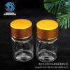 Botella de Plástico 20ml Botella Transparente con Tapa Metálica Pet Botella Pequeña Botella para Líquidos Sólidos Botella de Muestra Botella de Sub-empaque Fabricante