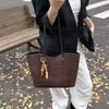 Bolsa de Tote Tejida de Paja Estilo Coreano al por Mayor para Mujer 2025 Otoño Nuevo Bolso de Hombro de Gran Capacidad de Moda Bolso de Axila Madre-Hija