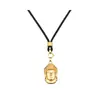 Cordón para Colgante Amuleto Budista Thangka Colgante de Oro Colgante de Jade Cordón para Colgar Cordón para Colgante con Cordón Sin Nudo Collar para Hombre Estilo Grueso