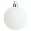 Decoraciones para Árbol de Navidad al por Mayor 4/5/6/8/10cm Brillante Mate Purpurina Galvanizado Plástico Colgante de Bola de Navidad