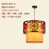 Nova lanterna vermelha de cerâmica Jingdezhen estilo chinês para entrada, hall de entrada, varanda, montada no teto, adequada para pousada, pode ser usada como luminária pendente