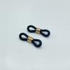 Accesorios para joyería DIY anillo de gafas de 8 palabras anillo de hierro hebilla de silicona antideslizante hebilla de gafas hebilla de máscara ventas directas de fábrica