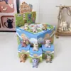 Nueva caja sorpresa ciega de animal de peluche suave, animal de dibujos animados, decoración de escritorio, regalo, juguete famoso de internet para aliviar el estrés
