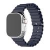 Pulseira Marinha Oficial de Silicone para applewatch Pulseira para Apple Watch S8 Pulseira Esportiva iwatch
