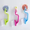 Escova de Ranhura Portátil em Forma de Cisne para Limpeza de Frestas de Portas e Janelas, Ranhuras de Cozinha e Banheiro, Persianas de Ar Condicionado e Escovas de Teclado