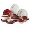 Tigelas de Arroz Cerâmicas Retro Francesas Esmaltadas por Torno, Tigelas de Porcelana Domésticas, Louças, Tigelas de Arroz, Tigelas para Macarrão, Pratos Rasos, Tigelas e Pratos para Comida Ocidental
