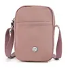 Bolso de moda para mujer para teléfono móvil, bolso cruzado de hombro simple casual, bolso de lona de nailon para el trabajo
