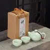 Bolsa de Transporte Jogo de Chá Kung Fu para Viagem Cerâmica Bule Xishi Um Bule Dois Copos Jogo Quatro Copos Presente Criativo Presente Acompanhamento