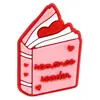 Libro de Aprendizaje Serie Gusano de Libro Zapatos de Cueva Zapato de Flor Hebilla para Zapato Funda para Teléfono Móvil Accesorios para Manualidades Accesorios para Zapatos de PVC Hebilla Decorativa de Dibujos Animados Lindos