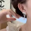 Pendientes de Lazo para Mujer, Dulces y Elegantes, Pendientes de Diseño Nicho, Estilo de Alta Gama, Pendientes de Celebridad de Internet