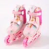 Patinetes Infantis de PVC Patinetes Universais Patinetes Profissionais para Adultos Patinetes de Velocidade Sapatos de Caminhada Deslizantes Atacado