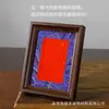 Marco de fotos de caligrafía minimalista estilo chino de madera, marco vacío de sobremesa de alta gama, marco colgante para pintura decorativa, pieza decorativa, venta al por mayor de fabricante