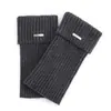 Polainas de Tricô Brancas para Mulheres, Estilo Y2K de Inverno, Meias Quentes para Clima Frio, Botas de Neve, Meias de Cano Alto Largas