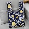 Bolsa de malha Bolsa de mão Bolsa balde Bolsa tote Bolsa de tecido Bolsa feminina Bolsa feminina Bolsa de colete Presente simples de mão