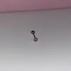 Flash Roxo Rosa Milênio Corte de Orelha Unha de Osso Aço Titânio Borboleta Opala Brinco de Orelha Menina Doce Brinco de Gota Brincos Mulheres