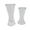 Taza medidora de resina para PC, taza medidora oz de doble cabeza con escala, taza medidora oz de plástico transparente, vaso medidor de vino tamaño pequeño 10-20cc