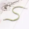 Pulsera de Hip-Hop de 3 mm 4 mm Estilo Europeo y Americano Unisex Venta al por Mayor Joyería Transfronteriza Amazon Ebay Más Vendido Pulsera de Circonita Microincrustada