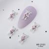 Acessórios Explosivos para Nail Art de Varinha Mágica da Sailor Moon Diamante Rosa Borboleta Amor Urso Tridimensional Liga Decoração de Unha