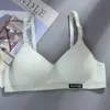 Ropa Interior Cómoda Sin Costuras para Niñas en su Etapa de Desarrollo, Estudiantes de Secundaria, Bustos Pequeños, Push-Up, Sujetador Sin Aros, Estilo Delgado
