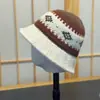 Gorro de punto jacquard estilo Fair Isle coreano para mujer, nuevo modelo de otoño e invierno, cálido, protector de orejas, adelgazante, de lana, gorro de pescador