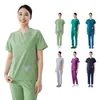 Venta Caliente Transfronteriza Ropa para Lavarse las Manos Manga Corta Traje de Cirujano Ropa para Lavarse las Manos Personal Médico Quirófano Soporte para Pedidos de Exportación de Comercio Exterior Personalización