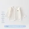 Chaqueta Ligera para Bebé, Cárdigan de Algodón para Bebé de Verano, Camiseta para Bebé con Aire Acondicionado para Recién Nacido, Ropa Interior Sin Costuras para Bebé