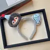 Faixa de Cabeça de Pelúcia Pinguim Peixe Outono e Inverno Especial para Lavar o Rosto Orelhas Fofas Desenho Animado Doce Faixa de Cabelo Grampo de Cabelo Adorno de Cabeça