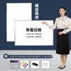 Pizarra magnética de doble cara con marco de aleación de aluminio tablero de mensajes para pared transfronterizo escribible tablero de escritura para enseñanza en casa